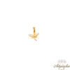 ΠΕΡΙΓΡΑΦΗ:Μοτίφ πεταλουδάκι με μικρές λευκές πέτρες,zircon στα φτερά της.  ΧΑΡΑΚΤΗΡΙΣΤΙΚΑ:Διάσταση 1,3 cm (με τον κρίκο του)  ΧΡΩΜΑ:Χρυσό  ΥΛΙΚΟ:Χρυσό 14 καράτια.
