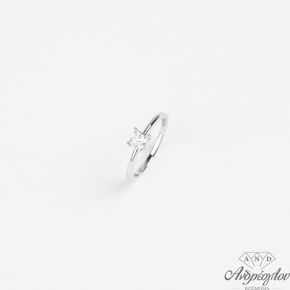 925 sterling silver ring with platinum plating