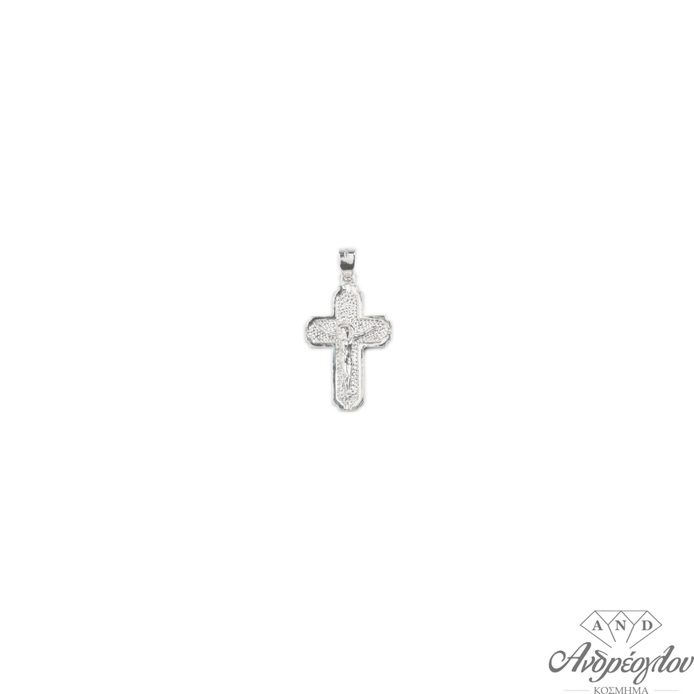 ΧΑΡΑΚΤΗΡΙΣΤΙΚΑ:ασημένιος  925 ανδρικός σταυρός με τον εσταυρωμένο. ΧΡΩΜΑ:Λευκό ΔΙΑΣΤΑΣΗ:3,2cm