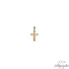 ΧΑΡΑΚΤΗΡΙΣΤΙΚΑ:ασημένιος  925 ανδρικός σταυρός με επιχρυσωμένο το εσωτερικό του μέρος.  ΧΡΩΜΑ:Λευκό-Χρυσό  ΔΙΑΣΤΑΣΗ:2,3cm