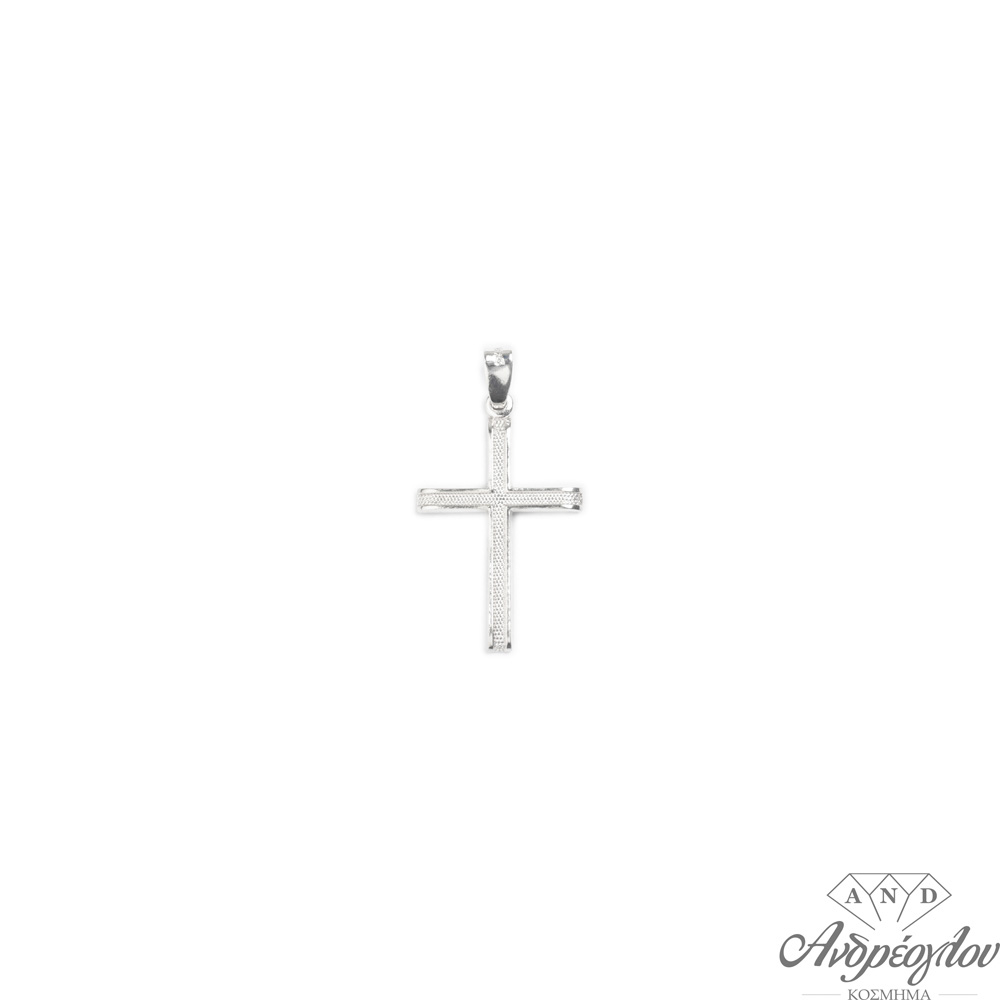ΧΑΡΑΚΤΗΡΙΣΤΙΚΑ:ασημένιος  925 ανδρικός σταυρός με σαγρέ υφή.  ΧΡΩΜΑ:Λευκό  ΔΙΑΣΤΑΣΗ:3,3cm