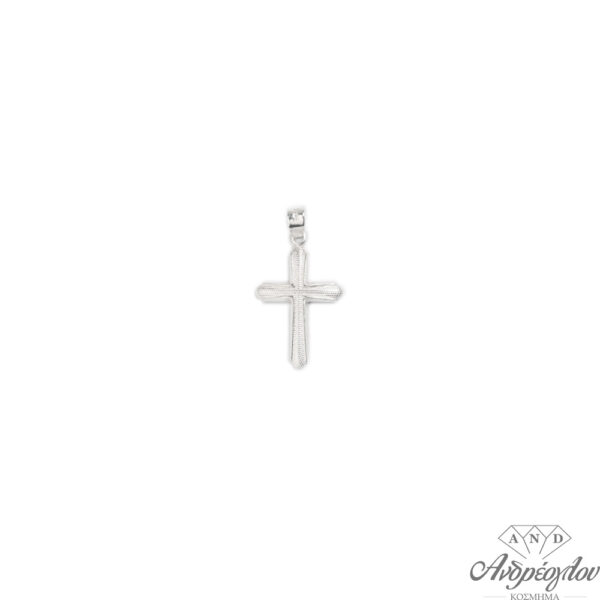 ΧΑΡΑΚΤΗΡΙΣΤΙΚΑ:ασημένιος  925 ανδρικός σταυρός με σαγρέ υφή. ΧΡΩΜΑ:Λευκό ΔΙΑΣΤΑΣΗ:2cm