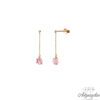 14ct Gold Earrings.  They are dangling earrings