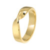 Gold wedding - engagement ring.